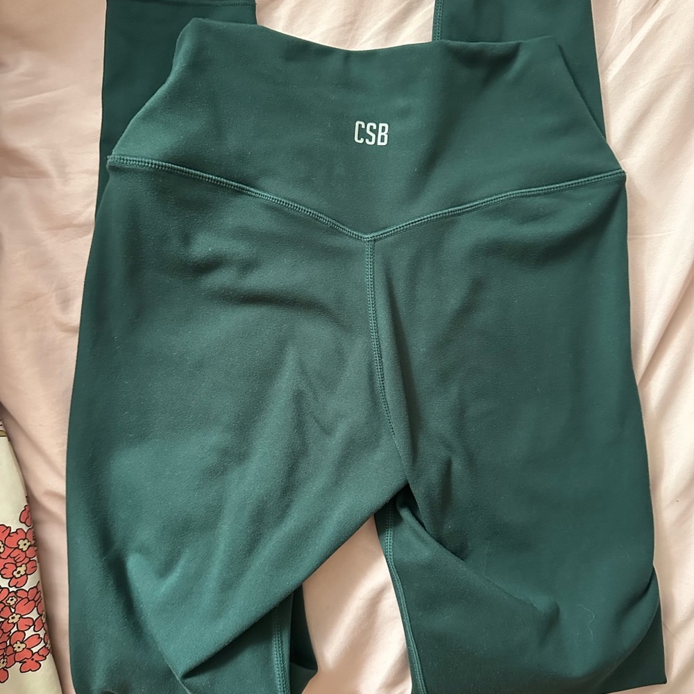 Serenity CSB Green High-Waisted Leggings